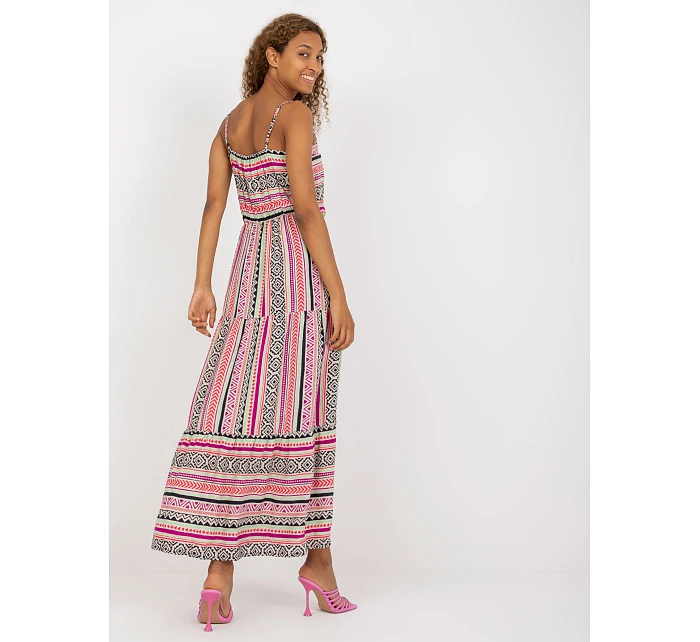 Šaty D73781M30313A viacfarebné