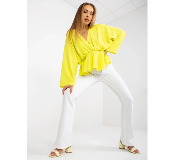 Blúzka DHJ BZ 11979.67 žltá Blúzka DHJ BZ 11979.67 žltá