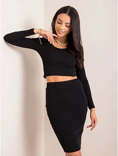 Dámska sukňa RV SD 4271.29P Black - Rue Paris