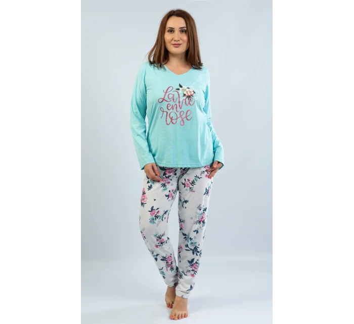 Dámske pyžamo dlhé Rose