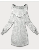 Damska bluza ze  jasny szary model 22393784 - LHD