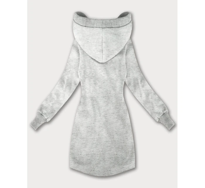 Damska bluza ze jasny szary model 21335833 - LHD Damska bluza ze jasny szary model 21335833 - LHD