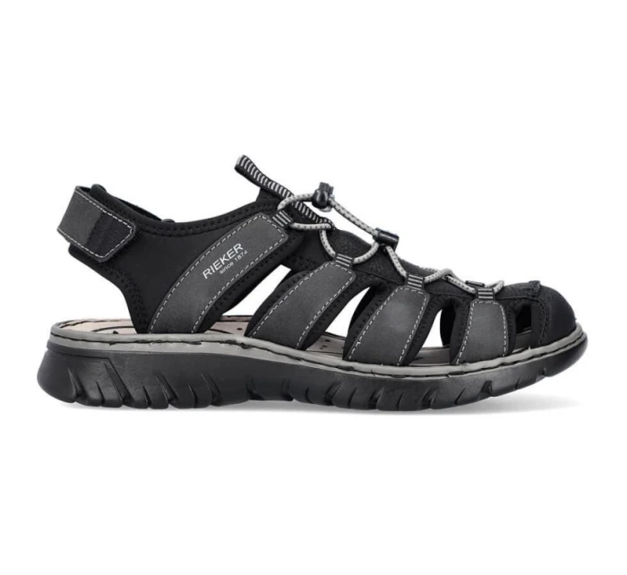 Zabudované sandále Rieker M 26770-00 RKR584 Zabudované sandále Rieker M 26770-00 RKR584