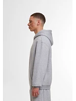 Build your Brand BY 410 Mikina s kapucňou z hrubej bavlny „Loose Fit“ 56.0410 melírovaná sivá Build your Brand BY 410 Mikina s kapucňou z hrubej bavlny „Loose Fit“ 56.0410 melírovaná sivá