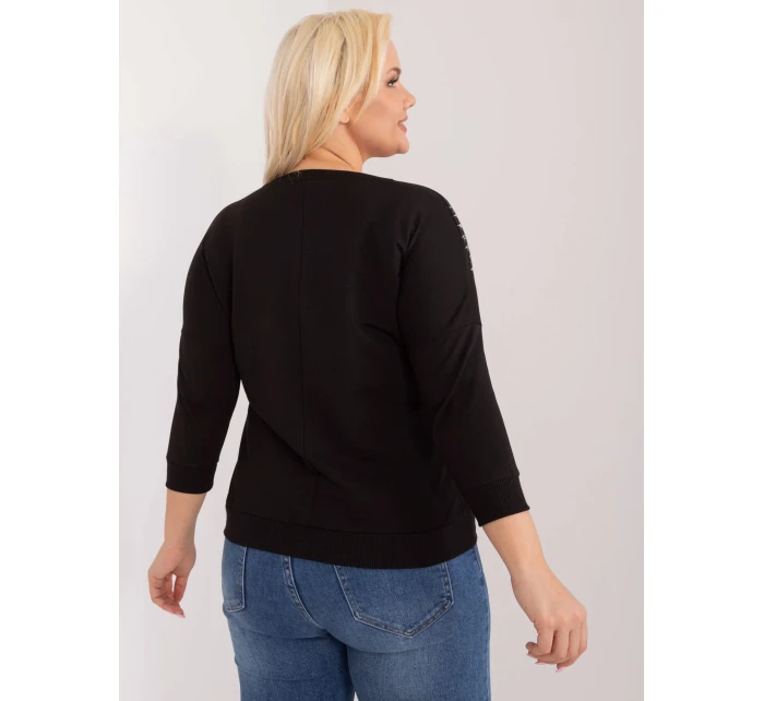 Blúzka RV BZ 9182.14 čierna farba