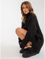 Dámsky sveter RV SW 7051 čierny Dámsky sveter RV SW 7051 čierny