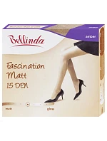 Dámske pančuchové nohavice FASCINATION MATT 15 DEN Amber - BELLINDA