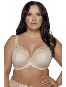 Dámska podprsenka 2107 Yasemin beige plus - AVA