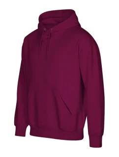 Unisex mikina s kapucňou Cloud (GOTS) (fuchsiová)