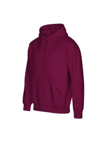 Unisex mikina s kapucňou Cloud (GOTS) (fuchsiová)