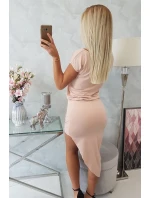 Sukienka ciemny róż model 18744333 - K-Fashion Sukienka ciemny róż model 18744333 - K-Fashion