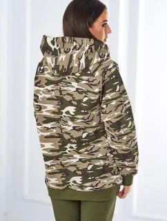 3dielna súprava Vresoviská blúzka, top a legíny khaki + ecru