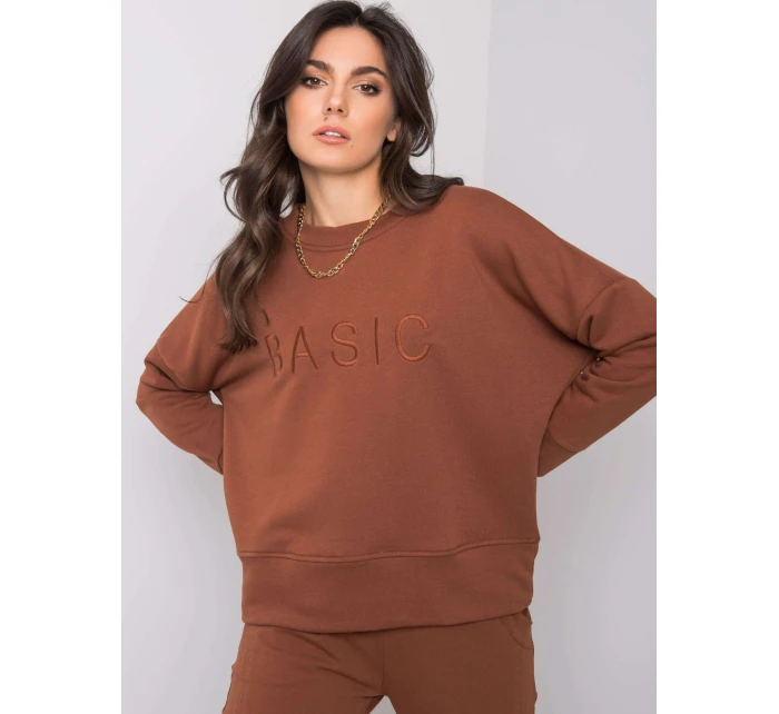 Mikina RV BL 6080.19 tmavo hnedá Mikina RV BL 6080.19 tmavo hnedá