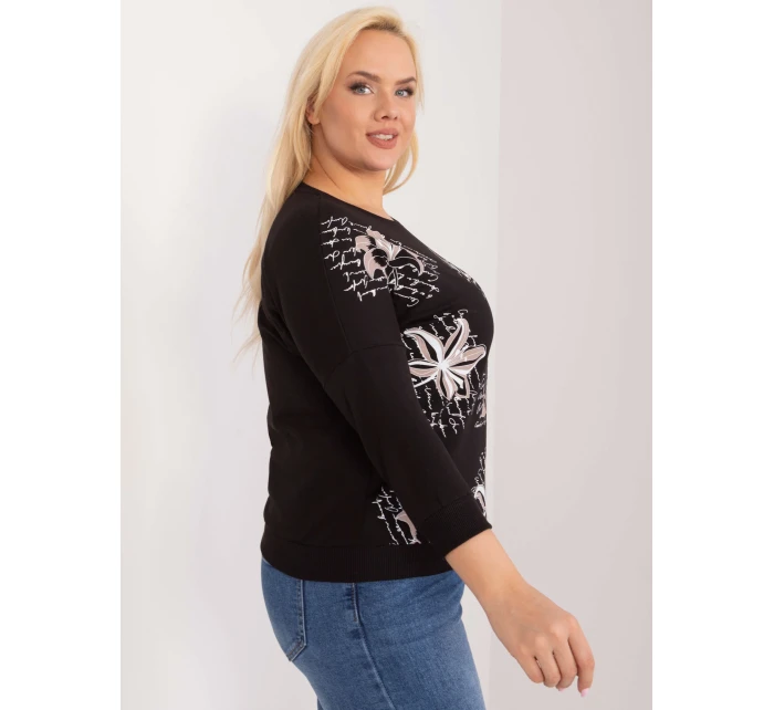 Blúzka RV BZ 9182.14 čierna farba