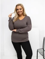 Bluzka RV BZ A model 21818953 brązowy - FPrice Bluzka RV BZ A model 21818953 brązowy - FPrice