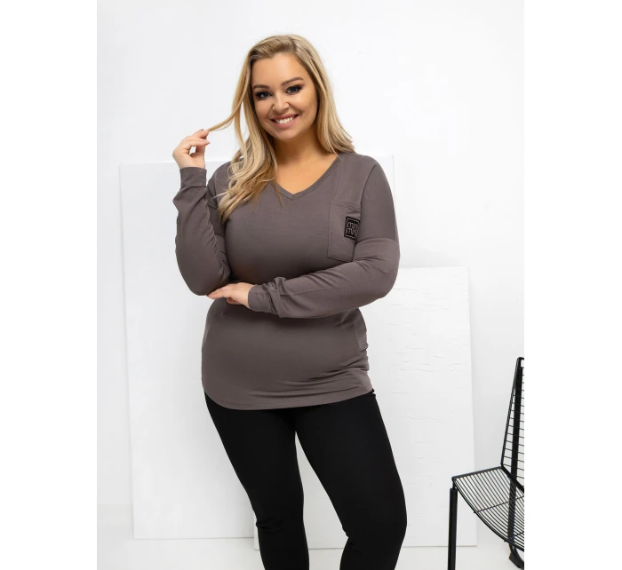 Blúzka RV BZ A 161.63 hnedá