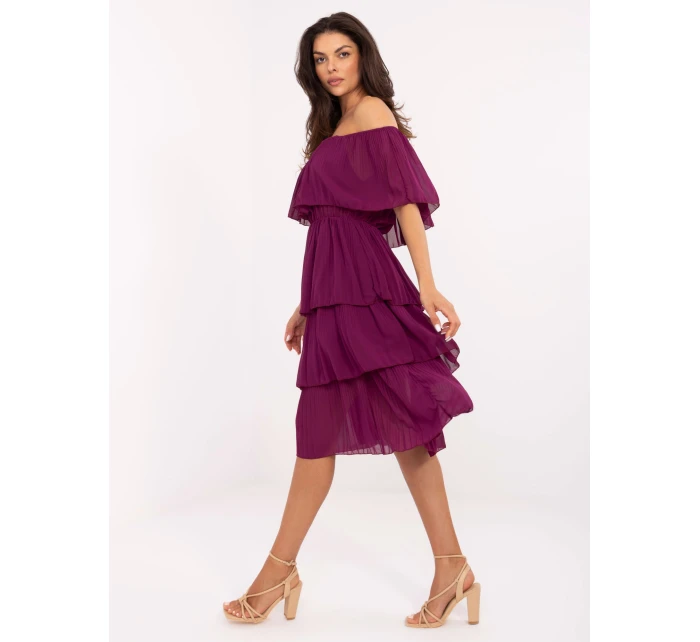 Šaty TW SK BI 2120.69 fialové Šaty TW SK BI 2120.69 fialové