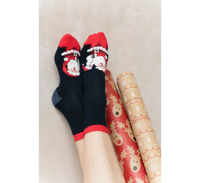 Ponožky 136-105 Námornícka modrá - Steven