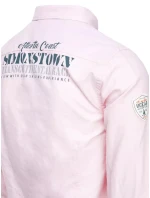 Pánská růžová košile Dstreet model 21966590 - FashionStreet