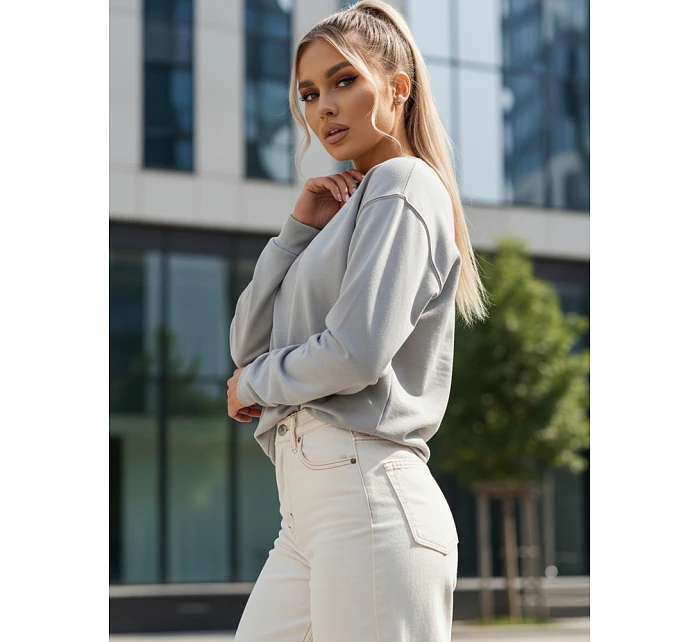 SWAN dámská mikina šedá Dstreet model 21976298 - FashionStreet SWAN dámská mikina šedá Dstreet model 21976298 - FashionStreet