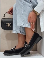 Dámské mokasíny s podrážkou black Dstreet model 21984929 - FashionStreet