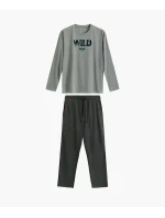 Atlantic NMP-392 dlhé/r S-2XL pánske pyžamo Atlantic NMP-392 dlhé/r S-2XL pánske pyžamo