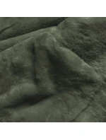 CIEPŁA KURTKA ZIMOWA DAMSKA DWUSTRONNA KHAKI model 21243810 - MHM