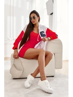 Modne Lakierowane Trampki Big Star KK274045 Białe