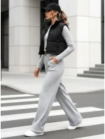 Dámsky komplet nohavíc a topu ASTRAL ALLURE sivý FashionStreet AY0904 Dámsky komplet nohavíc a topu ASTRAL ALLURE sivý FashionStreet AY0904