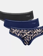 Dámske hipsterky GO Crush C3P - MODRÉ - modré M008 - SLOGGI