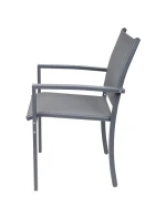 ZÁHRADNÉ KRESLO 57X57X88CM TEXTLINE KPL.2KS