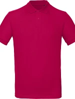 B&C Inspire Polo /men_° Pánske polo tričko z bio bavlny 01.0430 sorbet