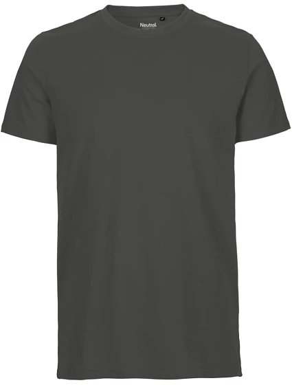 Neutral O 61001 Pánske tričko z bio bavlny 77.6101 charcoal Neutral O 61001 Pánske tričko z bio bavlny 77.6101 charcoal