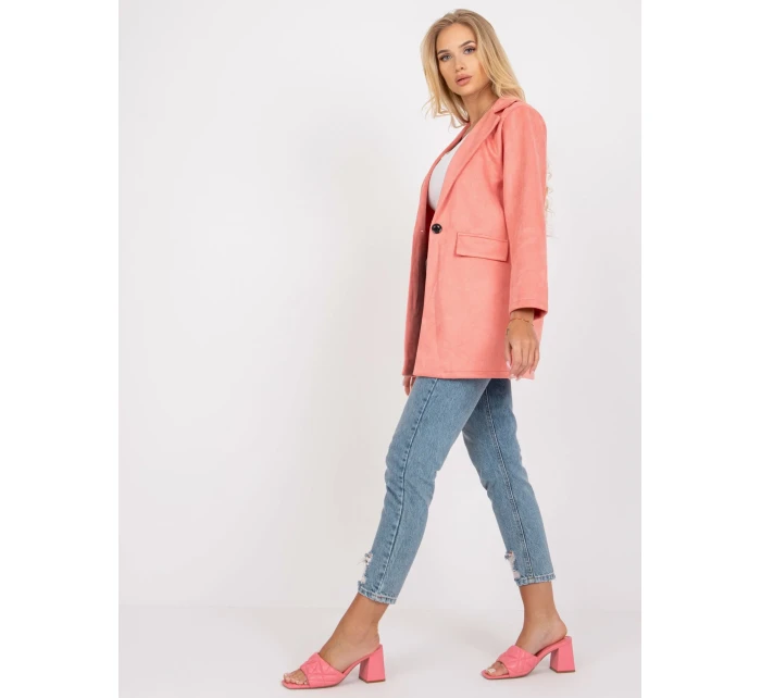 Dámske sako DHJ MA 15286 broskyňové