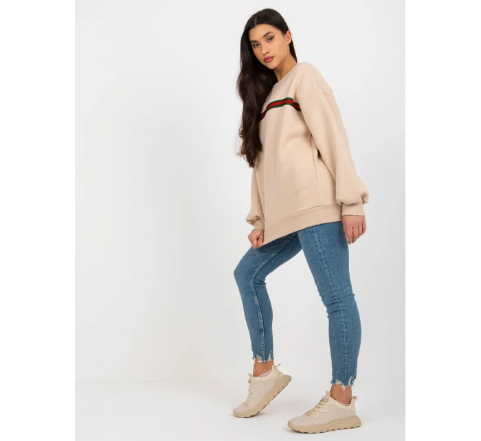 Dámska mikina EM BL 760.01 béžová - FPrice Dámska mikina EM BL 760.01 béžová - FPrice