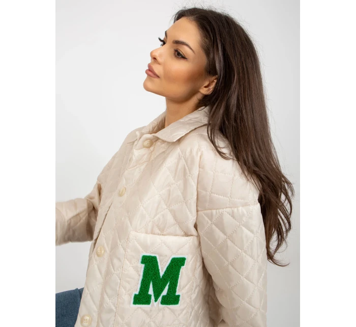 Bunda LK KR 509267.15P svetlo béžová