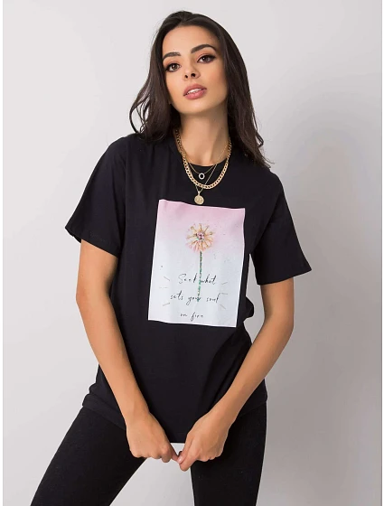 T shirt PM TS model 19699330 czarny - FPrice