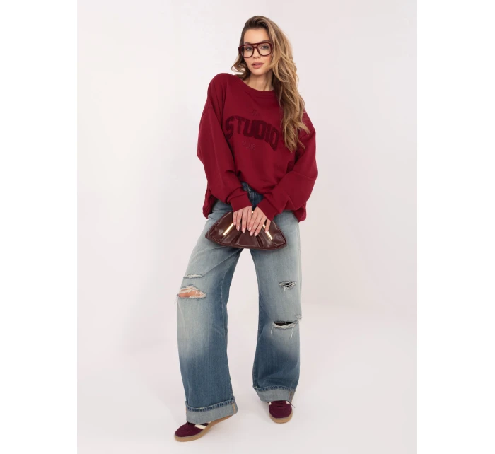 Mikina RV BL A1182.46 bordová