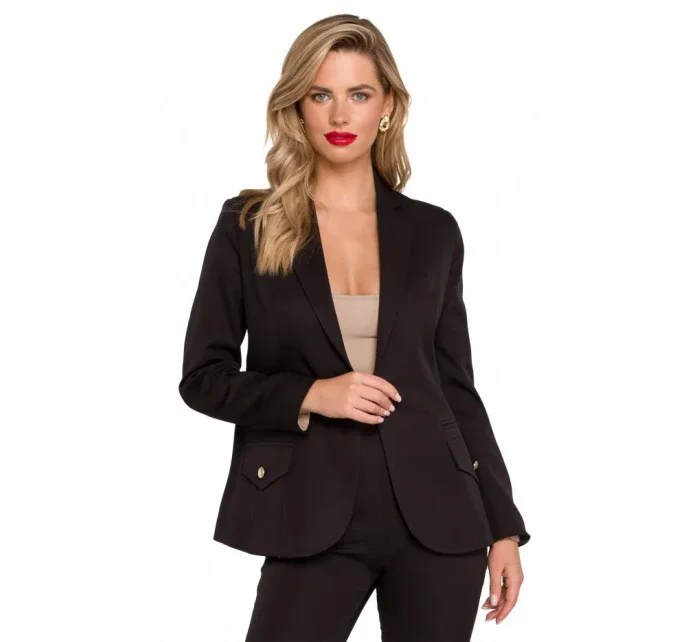 Bunda s kapsou a klopou lahvově zelená model 17652552 - Makover