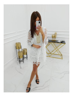 Bavlněné šaty Mayca HY1036 White - Vittoria Ventini