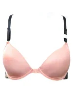 Podprsenka s kosticí růžová model 8071178 - Emporio Armani Podprsenka s kosticí růžová model 8071178 - Emporio Armani