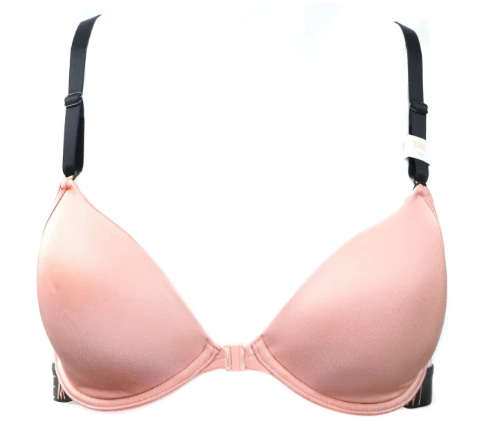 Podprsenka s kosticí růžová model 8071178 - Emporio Armani Podprsenka s kosticí růžová model 8071178 - Emporio Armani