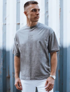 Pánské tričko s potiskem tmavě šedé Dstreet model 21975553 - FashionStreet