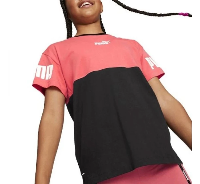 Koszulka Power Colorblock Jr model 21094948 35 - Puma Koszulka Power Colorblock Jr model 21094948 35 - Puma