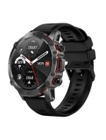 Pánské chytré hodinky BLACK Náramek + řemínek model 21806343 - RUBICON Pánské chytré hodinky BLACK Náramek + řemínek model 21806343 - RUBICON