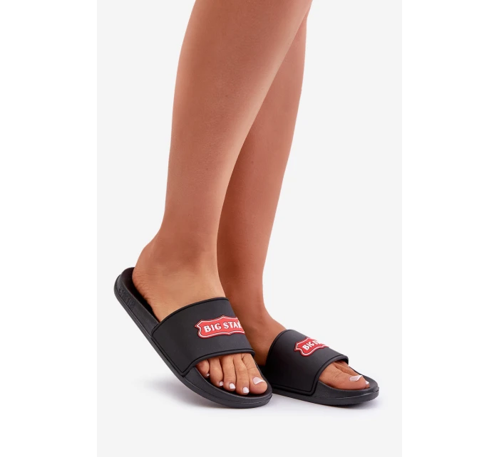 Klapki Damskie Big Star OO274038 Czarne