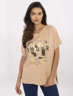 Bluzka CLM BZ model 21116959 camelowy - FPrice