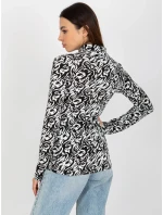Dámska blúzka LK BZ 509197 1.51P biela a čierna - FPrice