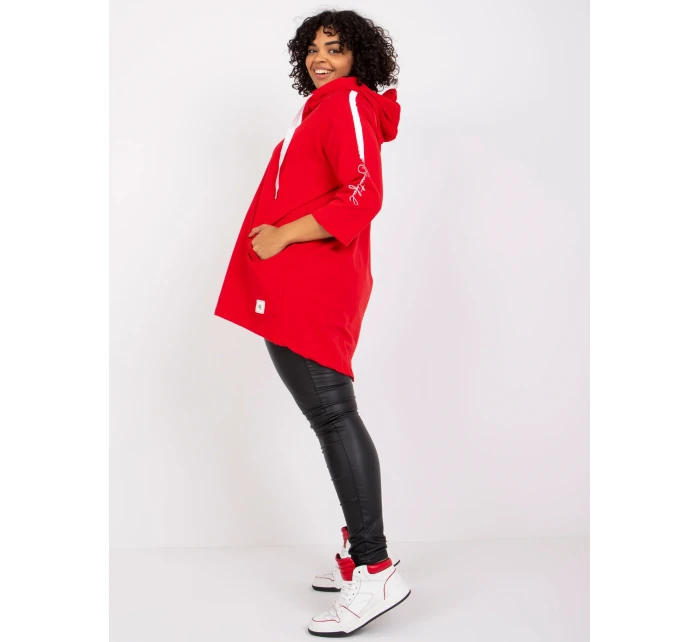 Mikina RV BL 6796.86 červená Mikina RV BL 6796.86 červená