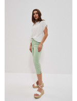 Lyocelové nohavice - zelené